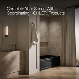 Archer 66'' x 32'' alcove bath, left drain - image 6