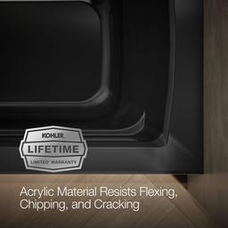 Archer 66'' x 32'' alcove bath, left drain - image 10