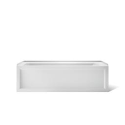 Archer 66'' x 32'' alcove bath, left drain - image 12