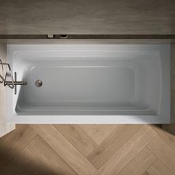 Archer 66'' x 32'' alcove bath, left drain - image 7