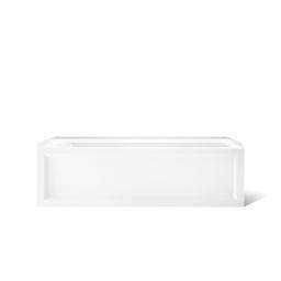 Archer 66'' x 32'' alcove bath, right drain - image 12