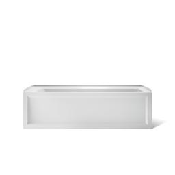 Archer 66'' x 32'' alcove bath, right drain - image 12