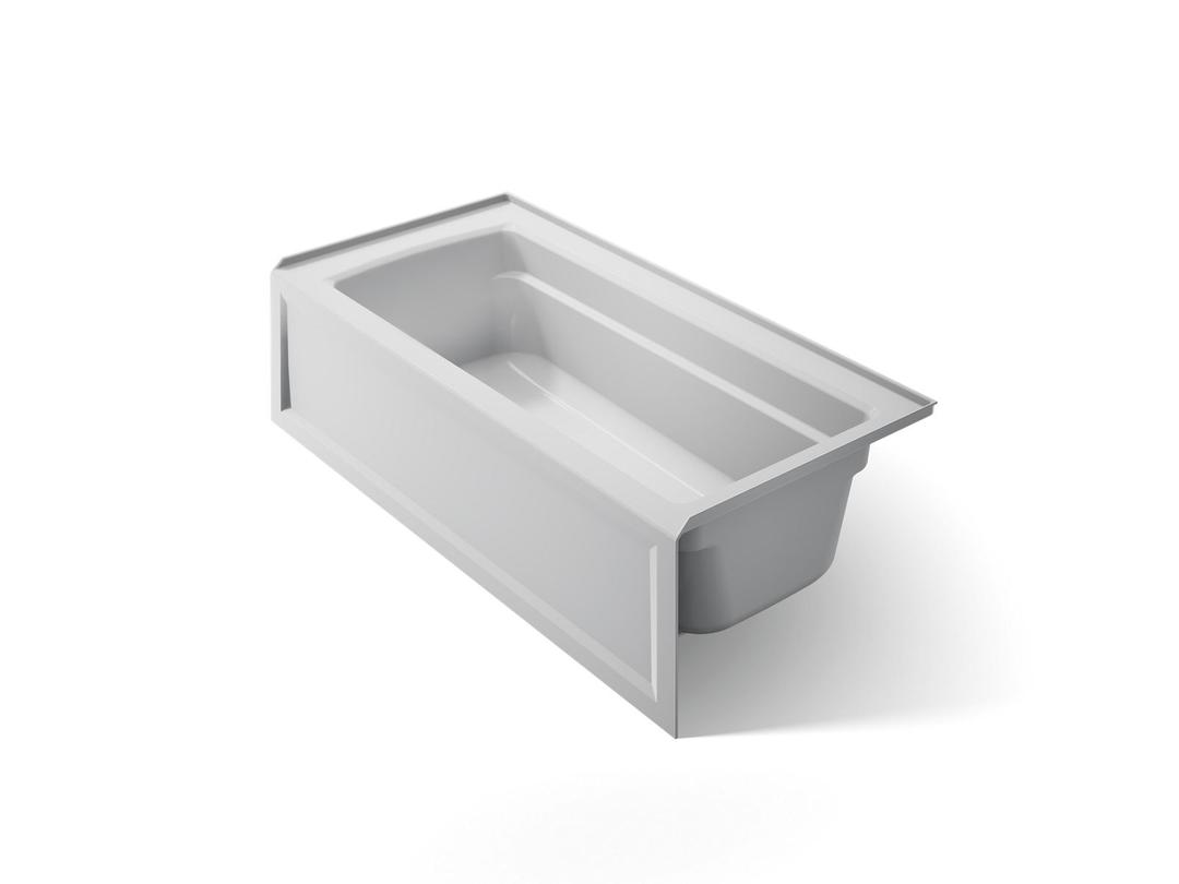 Archer 66'' x 32'' alcove bath, right drain by Kohler