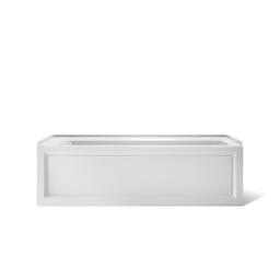 Archer 66'' x 32'' alcove bath with Bask heated surface, right drain - image 12
