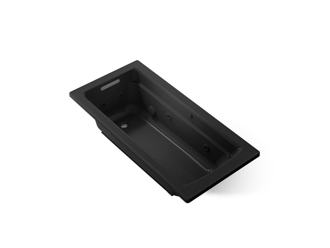 Archer 66'' x 32'' drop-in heated whirlpool bath by Kohler