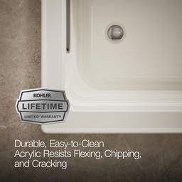 Archer 66'' x 32'' drop-in Heated BubbleMassageE air bath - image 8