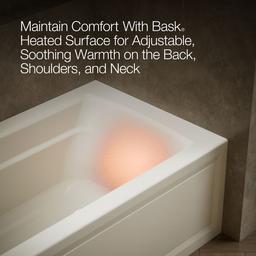 Archer 66'' x 32'' alcove Heated BubbleMassageE air bath with Bask heated surface, left drain - image 7