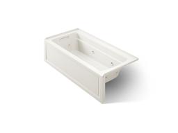 Archer 66'' x 32'' integral apron whirlpool with integral flange and left-hand drain - image 1