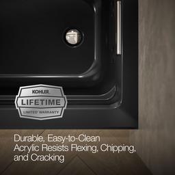 Archer 66'' x 32'' alcove whirlpool, right drain - image 7