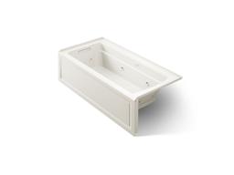 Archer 66'' x 32'' alcove Heated BubbleMassageE air bath and whirlpool, left drain - image 1