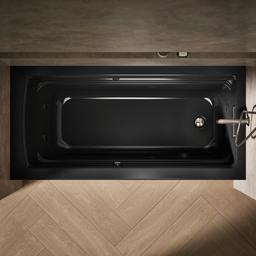 Archer 66'' x 32'' alcove Heated BubbleMassageE air bath and whirlpool, right drain - image 6