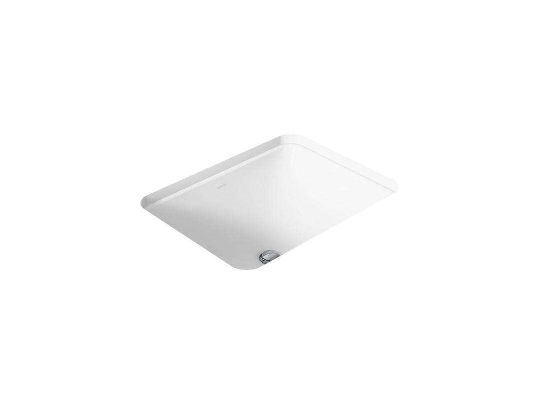 Caxton 20-1/2'' rectangular undermount bathroom sink by Kohler