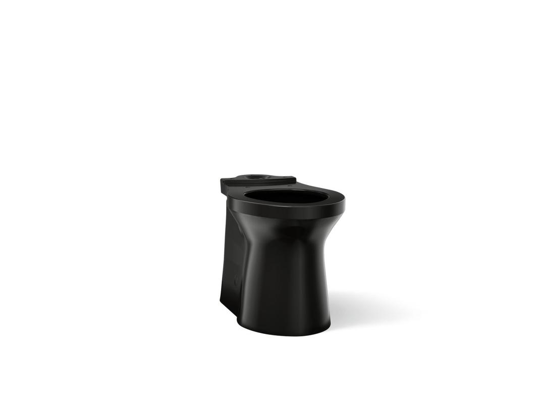 Betello Elongated toilet bowl with skirted trapway by Kohler