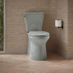 Betello Elongated toilet bowl with skirted trapway - image 2