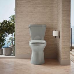 Betello ContinuousClean XT two-piece elongated toilet with skirted trapway, 1.28 gpf - image 5