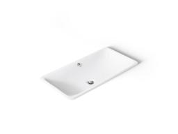 Kohler Iron Plains 30'' Rectangular Drop-in/undermount Bathroom Sink - White - image 1
