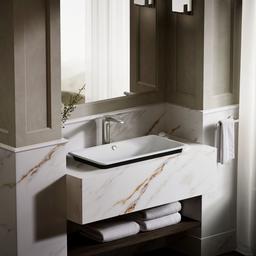 Kohler Iron Plains 30'' Rectangular Drop-in/undermount/vessel Bathroom Sink with Iron Black... - image 4