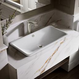 Kohler Iron Plains 30'' Rectangular Drop-in/undermount/vessel Bathroom Sink with White Painted... - image 2