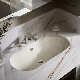 Kohler Iron Plains 33'' Oval Drop-in/undermount/vessel Bathroom Sink with Biscuit Painted... - image 4