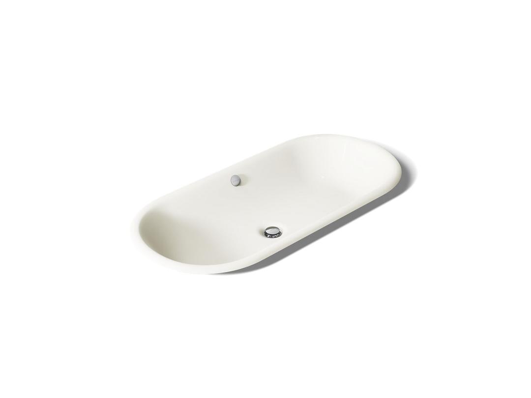 Kohler Iron Plains 33'' Oval Drop-in/undermount/vessel Bathroom Sink with Iron Black Painted... by Kohler