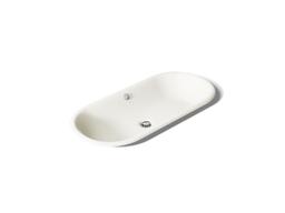 Kohler Iron Plains 33'' Oval Drop-in/undermount/vessel Bathroom Sink with Iron Black Painted... - image 1