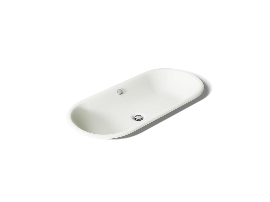 Kohler Iron Plains 33'' Oval Drop-in/undermount/vessel Bathroom Sink with Iron Black Painted... by Kohler