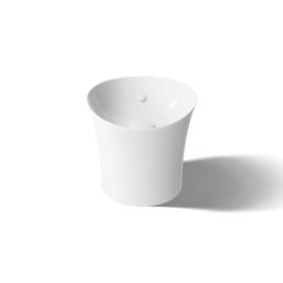 VeilE 16'' round vessel bathroom sink or pedestal sink basin - image 12