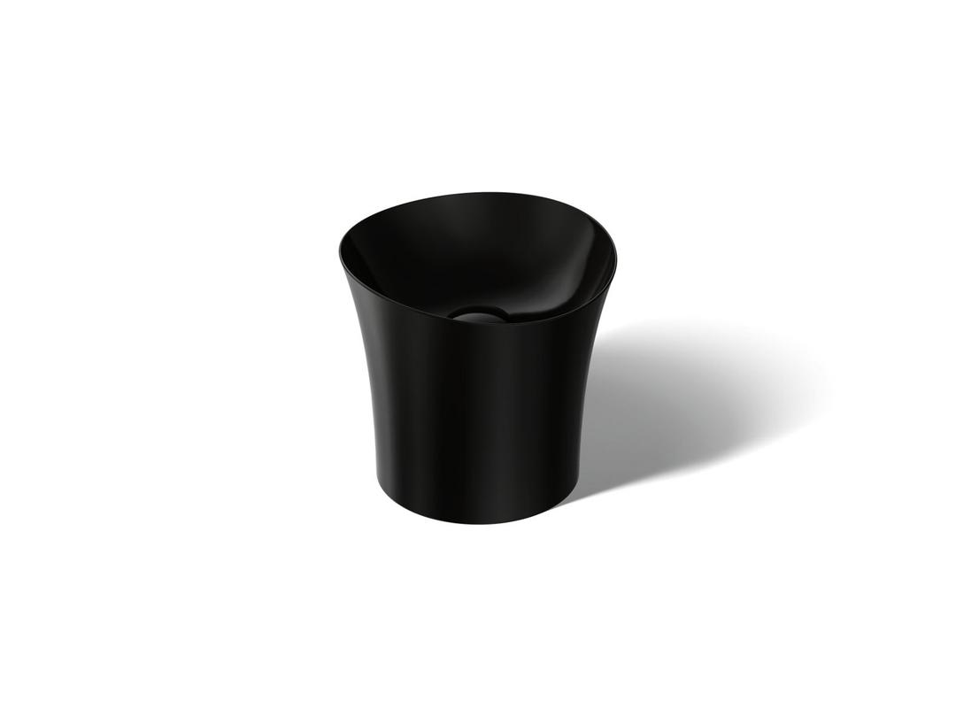 VeilE 16'' round vessel bathroom sink or pedestal sink basin, no overflow by Kohler