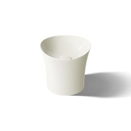 VeilE 16'' round vessel bathroom sink or pedestal sink basin, no overflow - image 12