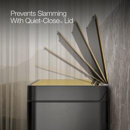 13-gallon stainless steel step trash can - image 6