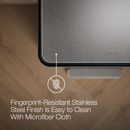 13-gallon stainless steel step trash can - image 8