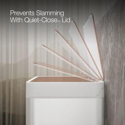 13-gallon stainless steel step trash can - image 6