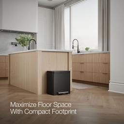 8-gallon stainless steel step trash can - image 10