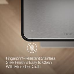 Dual-compartment step trash can - image 8