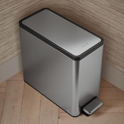 2.5-gallon slim step trash can - image 7