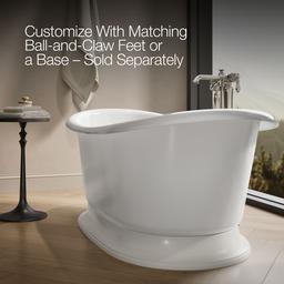 ArtifactsE 66-1/4'' x 32-1/2'' freestanding bath - image 7