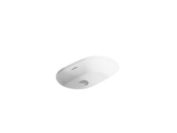 Brazn 24-1/4'' oval undermount bathroom sink - image 1