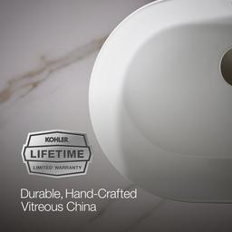 Brazn 24-1/4'' oval undermount bathroom sink - image 11