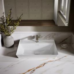 Brazn 23'' rectangular vessel bathroom sink - image 9