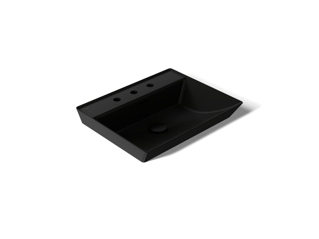 Brazn 23'' rectangular vessel bathroom sink by Kohler