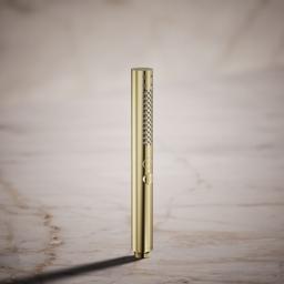 Kohler Shift Round Hand Shower | 2-Function | 2.50 GPM | MasterClean Sprayface - Vibrant French Gold - image 2