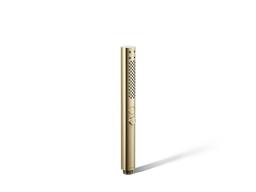 Kohler Shift Round Hand Shower | 2-Function | 2.50 GPM | MasterClean Sprayface - Vibrant French Gold - image 1
