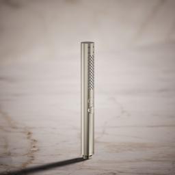 Kohler Shift Round Hand Shower | 2-Function | 2.50 GPM | MasterClean Sprayface - Vibrant Brushed Nickel - image 2