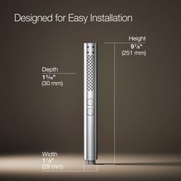 Kohler Shift Round Hand Shower | 2-Function | 1.75 GPM | MasterClean Sprayface - Polished Chrome - image 3