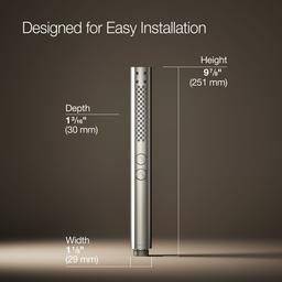 Kohler Shift Hand Shower | 2-Function | 2.5 GPM | MasterClean Sprayface - Vibrant Polished Nickel - image 3