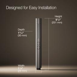 Kohler Shift Hand Shower | 2-Function | 2.5 GPM | MasterClean Sprayface - Vibrant Titanium - image 3