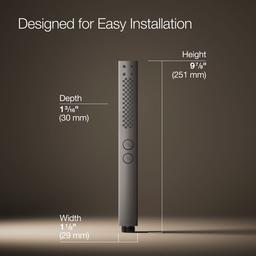 Kohler Shift Hand Shower | 2-Function | 2.5 GPM | MasterClean Sprayface - Vibrant Titanium - image 3