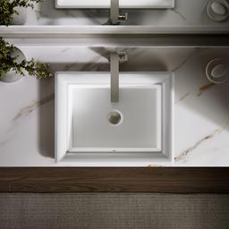 ArtifactsE 21'' rectangular drop-in bathroom sink - image 10