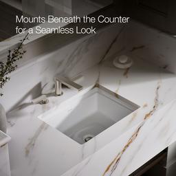 ArtifactsE 21-1/4'' rectangular undermount bathroom sink - image 5