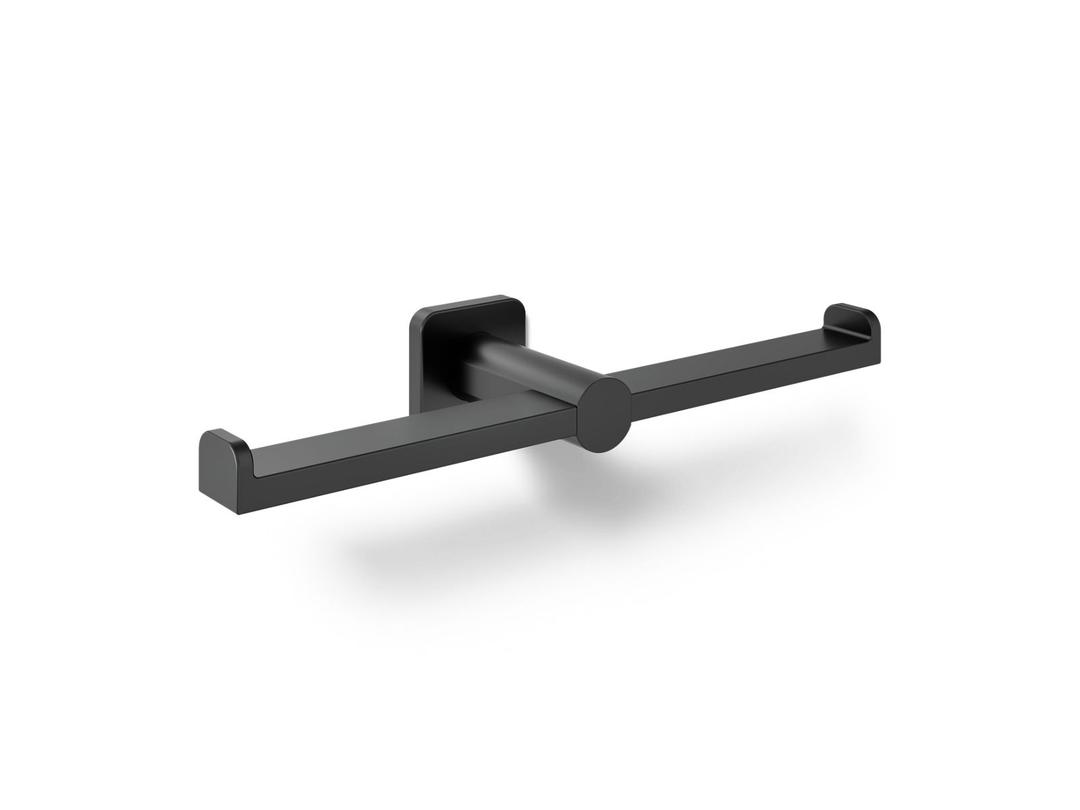 Kohler Parallel Double Toilet Paper Holder - - Matte Black by Kohler